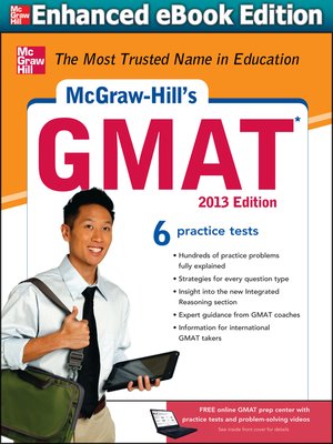 cover image of McGraw-Hill's GMAT, 2013 Edition